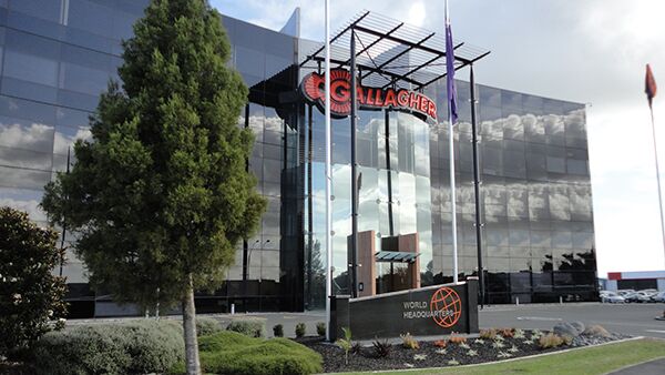 Gallagher world headquarters building Hamilton