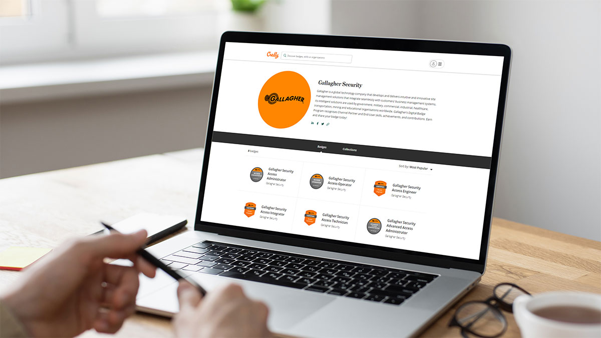 Gallagher Digital Badge Promo