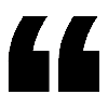 Black quote marks