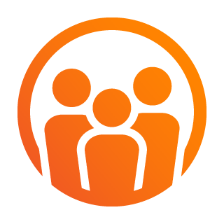People in a circle icon